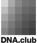 Logo of DNA.club Das Neue Arbeiten Wien Berlin, partner of Teresa Zimmermann, our patterns and Wilde Wahrheit