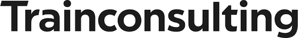 Trainconsulting Logo black font